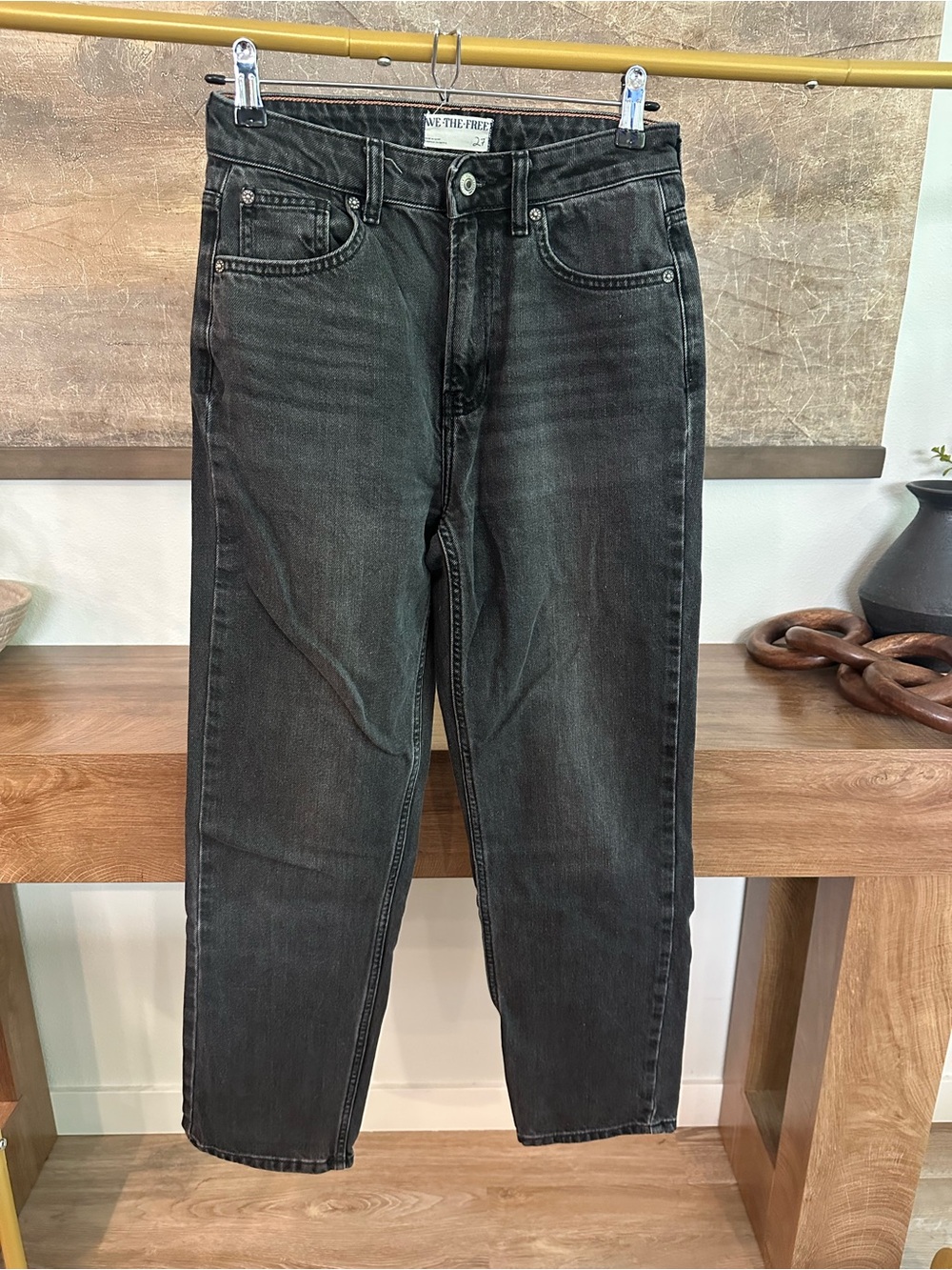We The Free Pacifica high-rise slim straight-leg Size 27